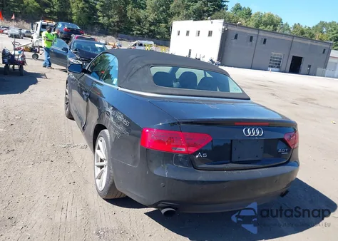 2015 Audi A5 2.0T Premium from USA, damaged, VIN WAUCFAFH7FN003727